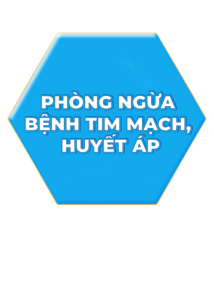 Phòng ngừa bệnh tim mạch, huyết áp