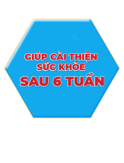 Giúp cải thiện sức khỏe sau 6 tuần