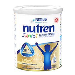 Nutren Junior giúp trẻ hấp thu tốt các dưỡng chất để bắt kịp đà tăng trưởng 3 chuẩn Thể Chất - Đề Kháng - Tư Duy