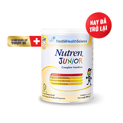  Nutren Junior - 50% Đạm Whey từ Thụy Sĩ