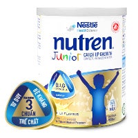 Nutren Junior là giải pháp dinh dưỡng chuyên biệt dành cho trẻ thấp còi tăng trưởng 3 chuẩn 