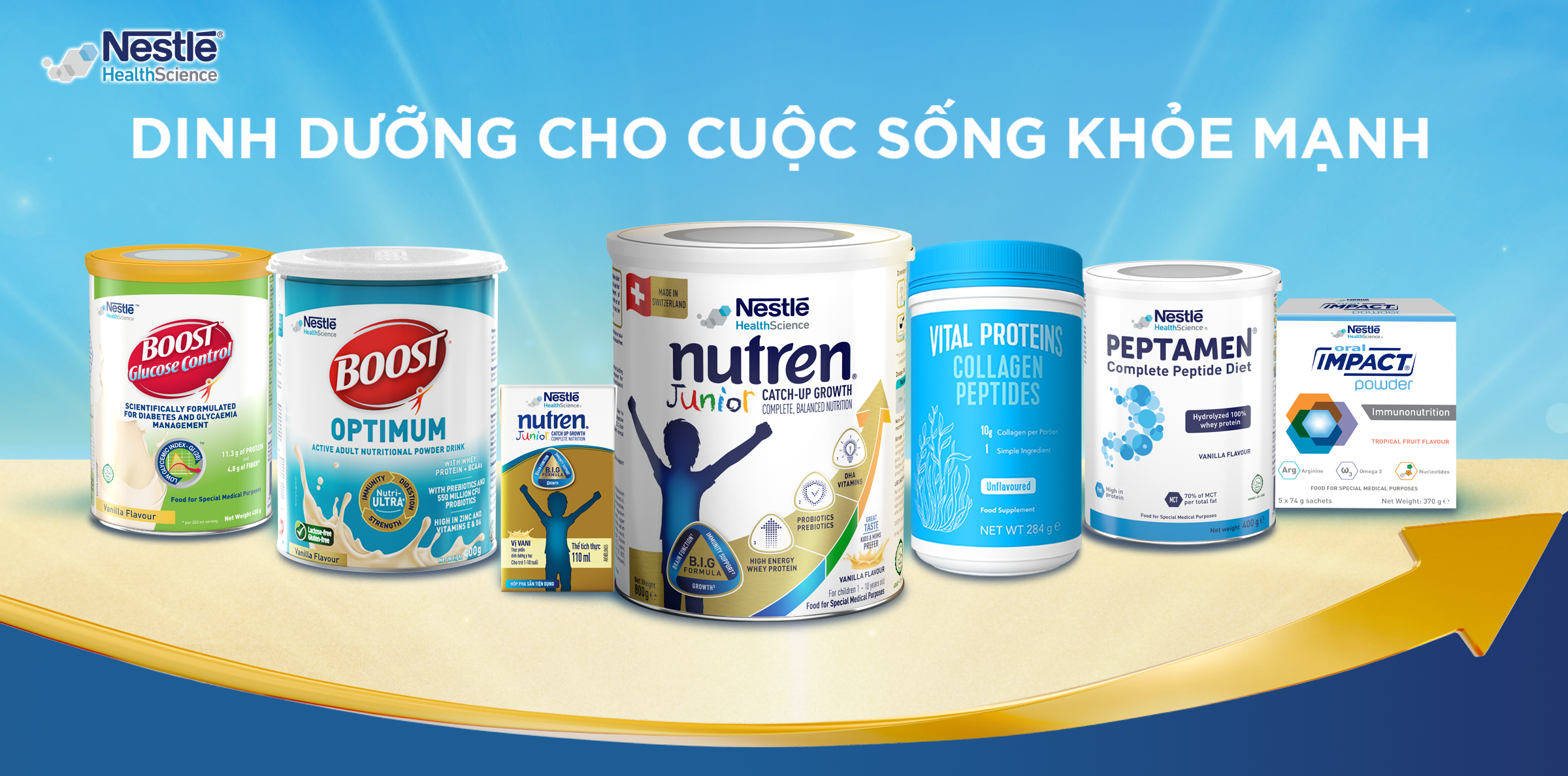 Dinh dưỡng cho cuộc sống khỏe mạnh