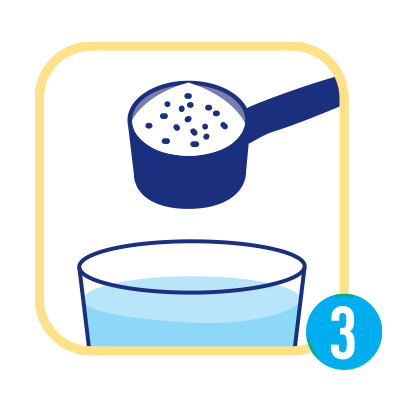 Bước 3 - Đong bột