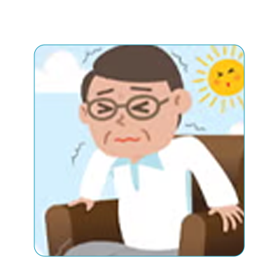 Người ốm yếu, mệt mỏi, căng thẳng