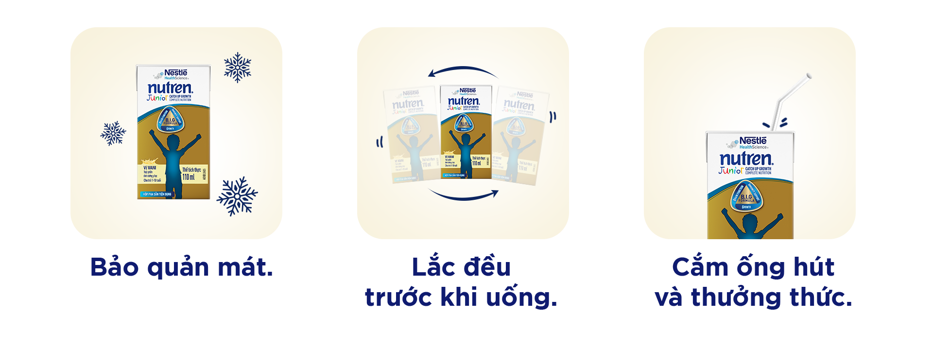 Hướng dẫn bảo quản Nutren Junior hộp pha sẵn đúng cách