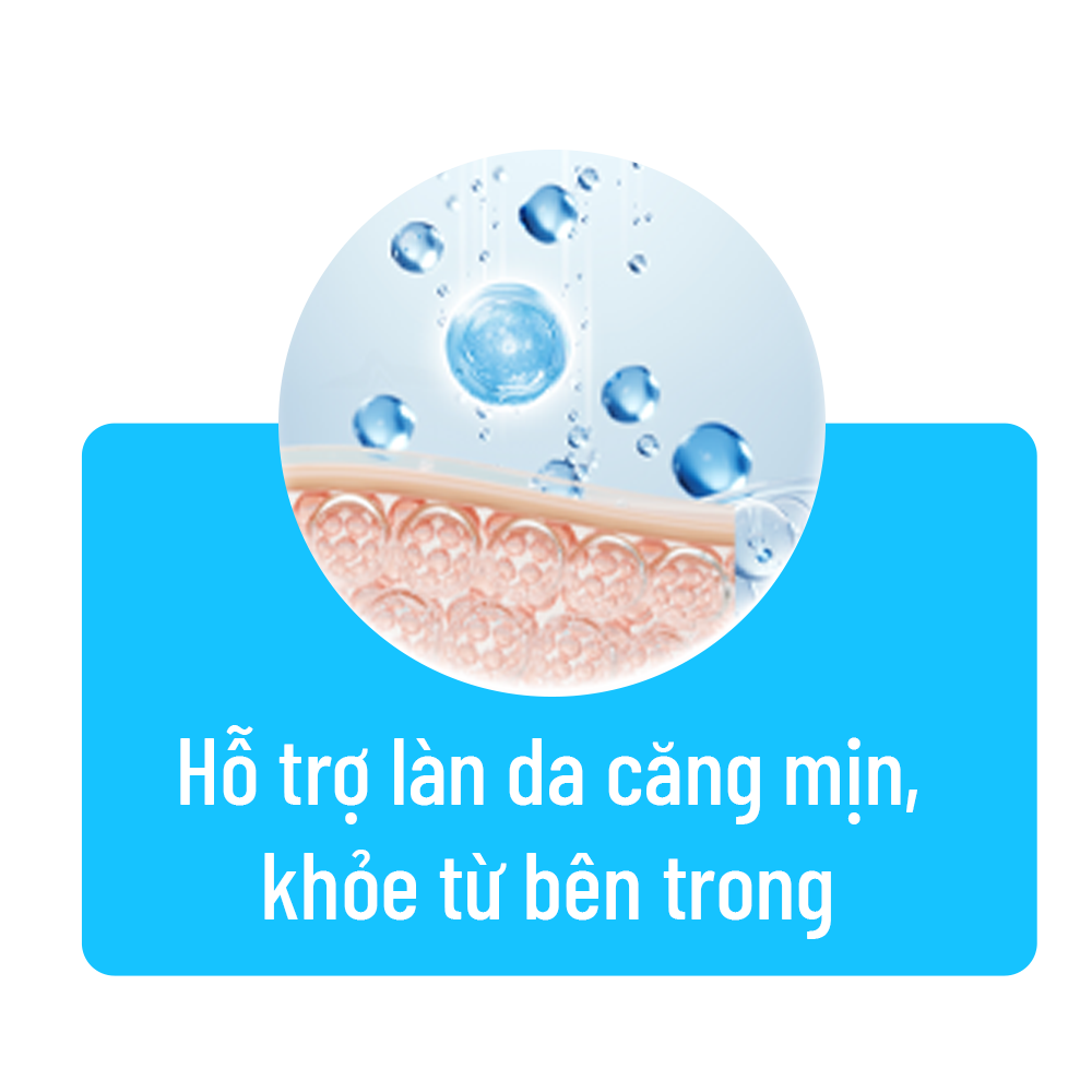 Hỗ trợ làn da căng mịn, khỏe từ bên trong