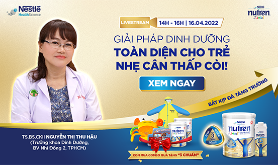 TS.BS CKII Nguyễn Thị Thu Hậu bật mí bí quyết chọn thực phẩm cao năng lượng giúp tăng cân tốt cho con