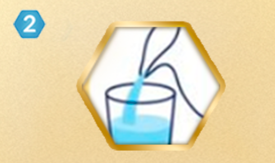 Đong lượng nước đun sôi để nguội vào ly và chuẩn bị Nutren Junior - Dạng bột